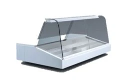 Gastro Kühlaufsatztheke Kühltheke Theke Aufsatztheke Kühlvitrine 990x945x740mm