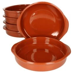 6er Set Cazuela Tonschale Bauchig 24cm - 99513 -Westwing Shop 0df3f01f 01da 474d a92a 184da586d157