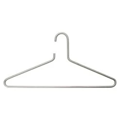 Spinder Design Kleiderbügel Senza 6 Silber, Edelstahl