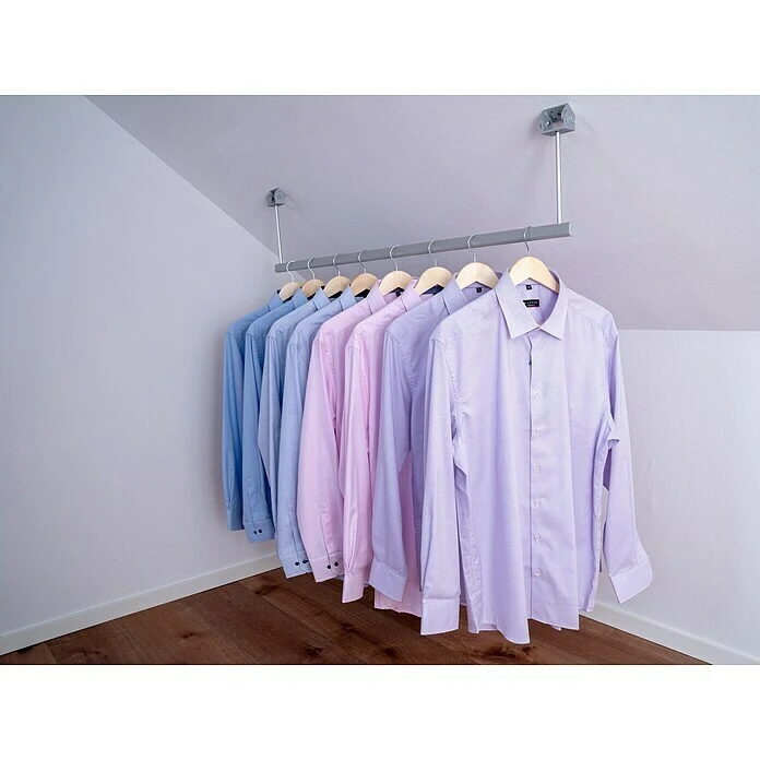 Room Plaza Easy Doing Kleiderstange Passend Für: Room Plaza Easy Doing Schiebetür-Bau-Sets, Länge: 1.000 Mm, Fest 4 Room Plaza Easy Doing Kleiderstange Passend Für: Room Plaza Easy Doing Schiebetür-Bau-Sets, Länge: 1.000 Mm, Fest – Bild 4