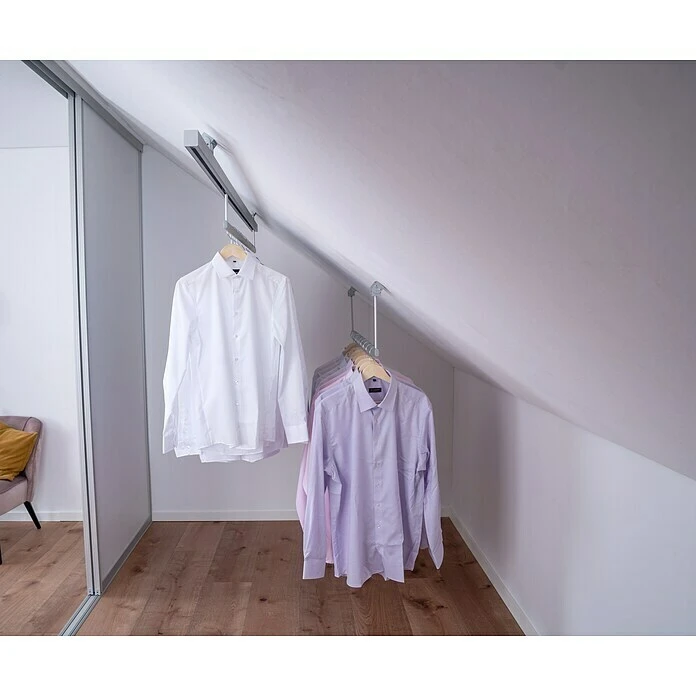 Room Plaza Easy Doing Kleiderstange Passend Für: Room Plaza Easy Doing Schiebetür-Bau-Sets, Länge: 1.000 Mm, Fest 5 Room Plaza Easy Doing Kleiderstange Passend Für: Room Plaza Easy Doing Schiebetür-Bau-Sets, Länge: 1.000 Mm, Fest – Bild 5