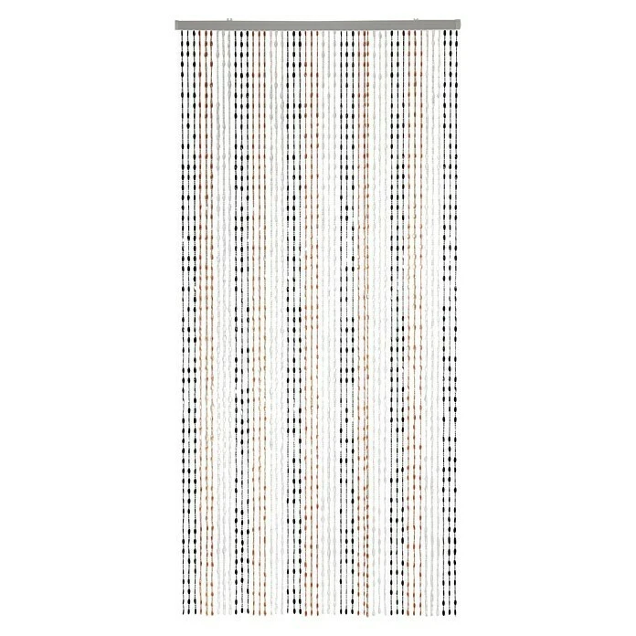 Conacord Perlenvorhang Jasmin Schwarz/Weiß/Rot, 90 X 200 Cm, Kunststoff 1 Conacord Perlenvorhang Jasmin Schwarz/Weiß/Rot, 90 X 200 Cm, Kunststoff