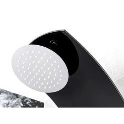 Camargue Duschpaneel Sylt 2.0 Höhe: 133 Cm, Mit Einhebelmischer, Schwarz -Westwing Shop 12 152