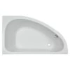 Camargue Eckbadewanne Houston L X B: 160 X 95 Cm, Linksseitig, Sanitäracryl, Weiß