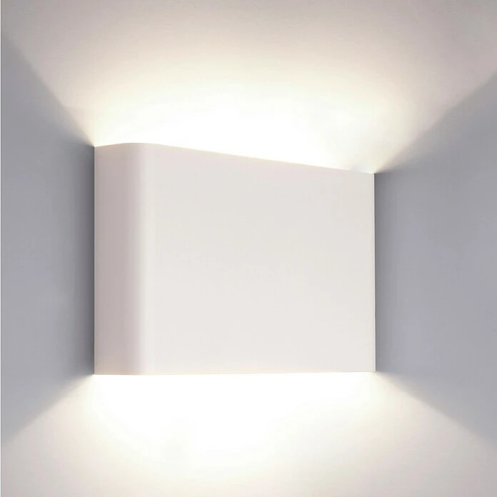 Wandleuchte 80 W, Weiß, G9 2 Wandleuchte 80 W, Weiß, G9 – Bild 2