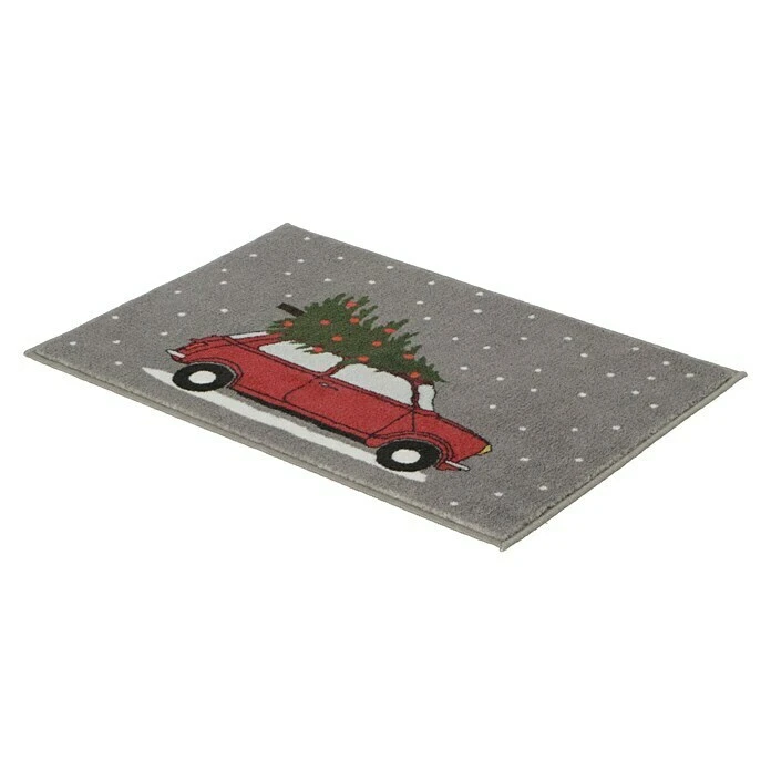 Fußmatte Christmas Car Bunt, 40 X 60 Cm, 100 % Polyester 2 Fußmatte Christmas Car Bunt, 40 X 60 Cm, 100 % Polyester – Bild 2