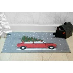 Fußmatte Christmas Car Bunt, 40 X 60 Cm, 100 % Polyester 7 Fußmatte Christmas Car Bunt, 40 X 60 Cm, 100 % Polyester -Westwing Shop 12 210