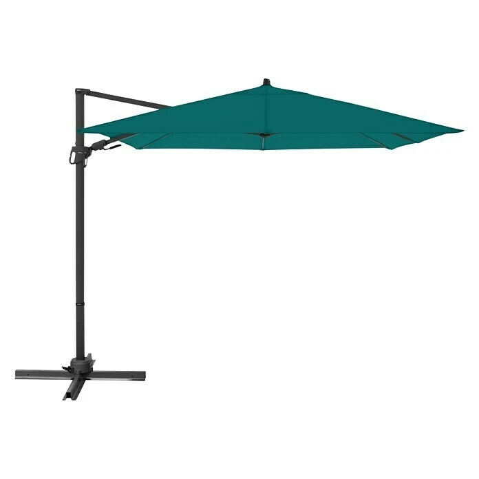 Derby Pendelschirm DX Petrol, 276 X 276 Cm 1 Derby Pendelschirm DX Petrol, 276 X 276 Cm