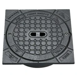FunkeGruppe Schachtdeckel 40 X 40 Cm, Gusseisen