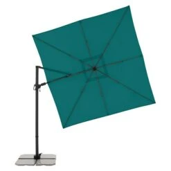 Derby Pendelschirm DX Petrol, 276 X 276 Cm 8 Derby Pendelschirm DX Petrol, 276 X 276 Cm -Westwing Shop 12 240
