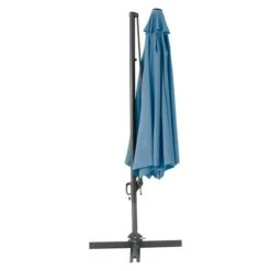 Sunfun Ampelschirm Florenz Blau, Durchmesser: 350 Cm -Westwing Shop 12 259