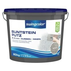 Swingcolor Buntsteinputz Farbton: Nr. 51, 20 Kg, Korngröße: 2 - 3 Mm