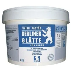 Berliner Glätte Flächen-Feinspachtel Berliner Glätte Finish Pastös 7 Kg