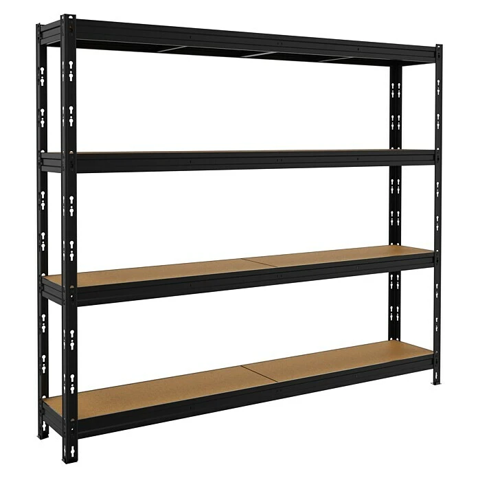 Metall-Schwerlastregal MAXI-POKER L X B X H: 35 X 210 X 180 Cm, Traglast: 300 Kg/Boden, Anzahl Böden: 4 Stk., Stecken 1 Metall-Schwerlastregal MAXI-POKER L X B X H: 35 X 210 X 180 Cm, Traglast: 300 Kg/Boden, Anzahl Böden: 4 Stk., Stecken