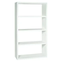 Regalux Regal Elias L X B X H: 39 X 100 X 180 Cm, Weiß, Anzahl Böden: 5 Stk.