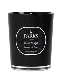 Duftkerze Black Magic (Bergamotte & Rose)
