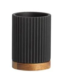 Titelseite 16 Zahnputzbecher Laura Mit Holz-Dekor