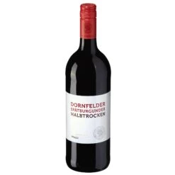 Dornfelder Spätburgunder Qualitätswein Halbtrocken 12,5 % Vol 1 Liter