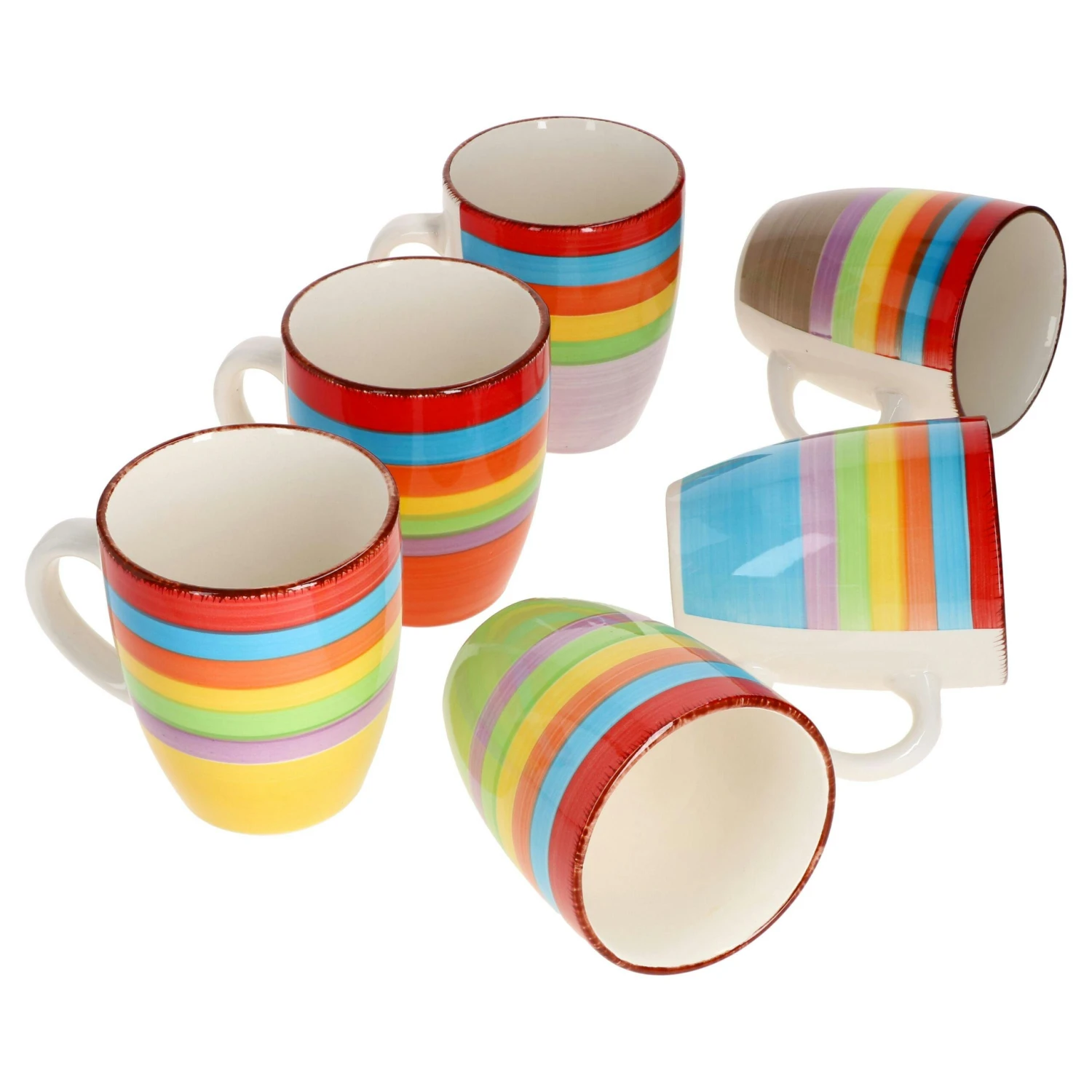 6er Set Kaffeebecher Ibiza Rainbow Summer - 24326544 1 6er Set Kaffeebecher Ibiza Rainbow Summer - 24326544