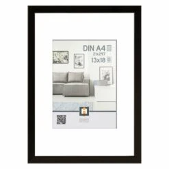 Bilderrahmen - Schwarz - 23x32 Cm