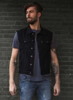 Motorcycle Storehouse Denim Weste Schwarz -Westwing Shop 300074v 3