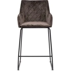 Rivièra Maison Frisco Drive Barhocker - 42x51x97 Cm - Anthracite