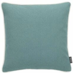 Rohleder Home Collection Essentials Ocean Uni Kissen Mit Füllung - 45x45 Cm - Turquoise