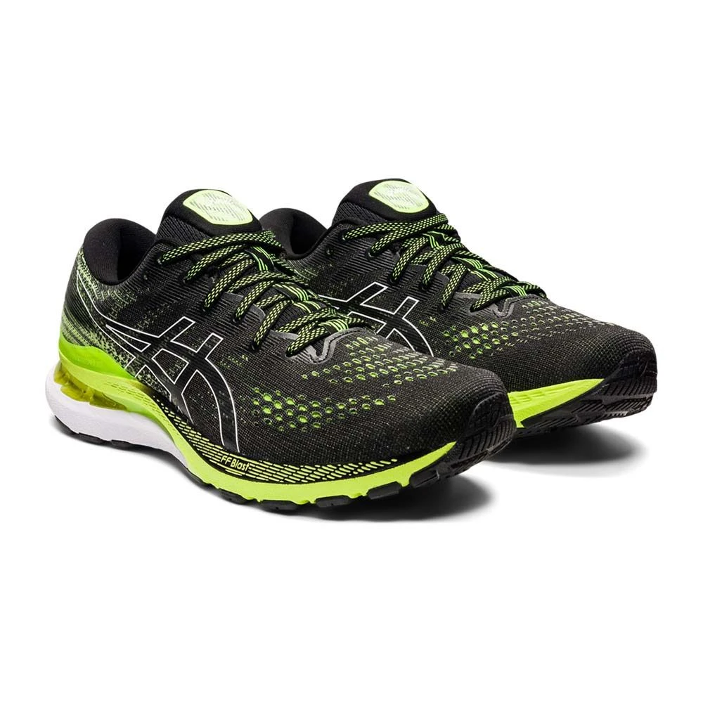 Asics GEL-KAYANO 28 - Laufschuhe - Männer - Black/hazard Green 2 Asics GEL-KAYANO 28 - Laufschuhe - Männer - Black/hazard Green – Bild 2