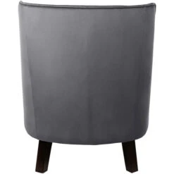 Fink Living DAVE Velvet Sessel - B 67 Cm - H 81 Cm - T 63 Cm - Grau -Westwing Shop 483735 big 2