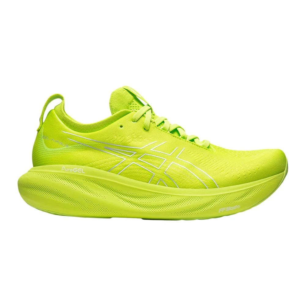 Asics GEL-NIMBUS 25 - Laufschuhe - Männer - Lime Zest/white 1 Asics GEL-NIMBUS 25 - Laufschuhe - Männer - Lime Zest/white