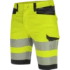 Shorts FLUO EN 20471 Gelb Anthrazit