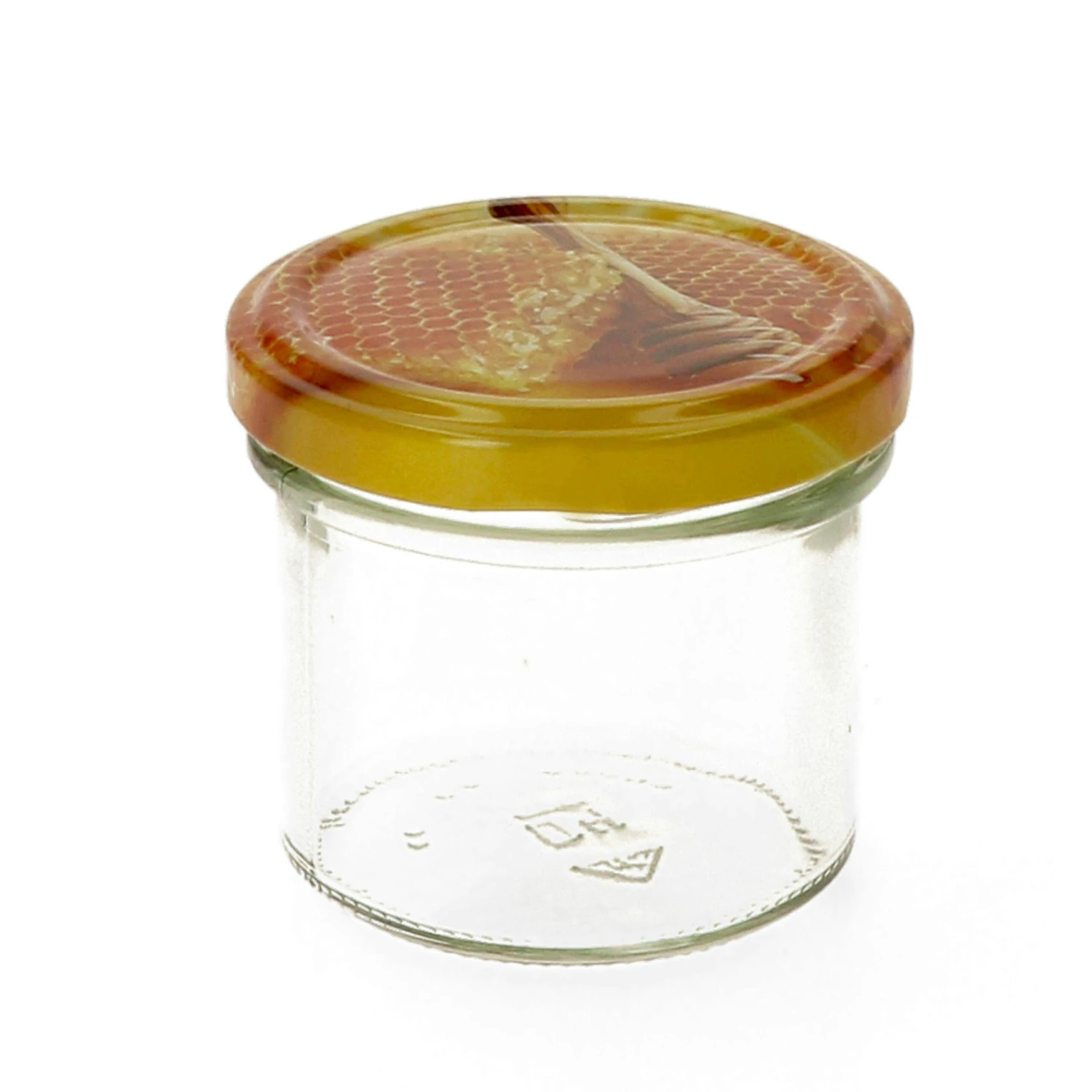 100er Set Sturzglas 125 Ml Carino To 66 Deckel Mit Honigwabe Incl. Diamant Gelierzauber Rezeptheft 4 100er Set Sturzglas 125 Ml Carino To 66 Deckel Mit Honigwabe Incl. Diamant Gelierzauber Rezeptheft – Bild 4