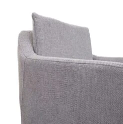 Barhocker HWC-H93, Barstuhl Tresenhocker, Fußablage Metall ~ Stoff/Textil Hellgrau -Westwing Shop 8cbc761d 33df 4d72 88ed a702992f9aa9