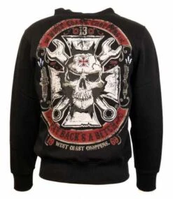 West Coast Choppers Mechanic Zip Hoodie Schwarz -Westwing Shop 90 1113v 3