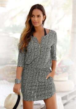 S.Oliver Sommerkleid Mit Reißverschluss