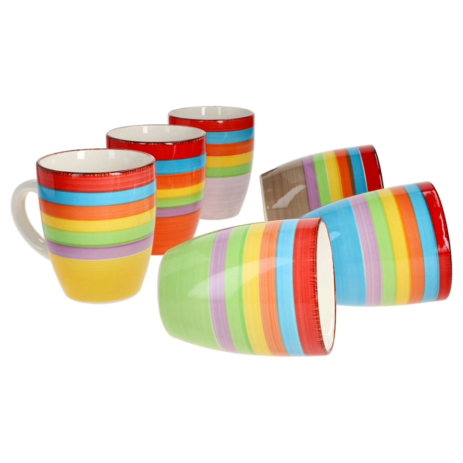 6er Set Kaffeebecher Ibiza Rainbow Summer - 24326544 6 6er Set Kaffeebecher Ibiza Rainbow Summer - 24326544 – Bild 6