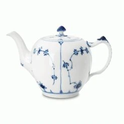 Royal Copenhagen Musselmalet Gerippt Teekanne 1,0ltr. 1101141