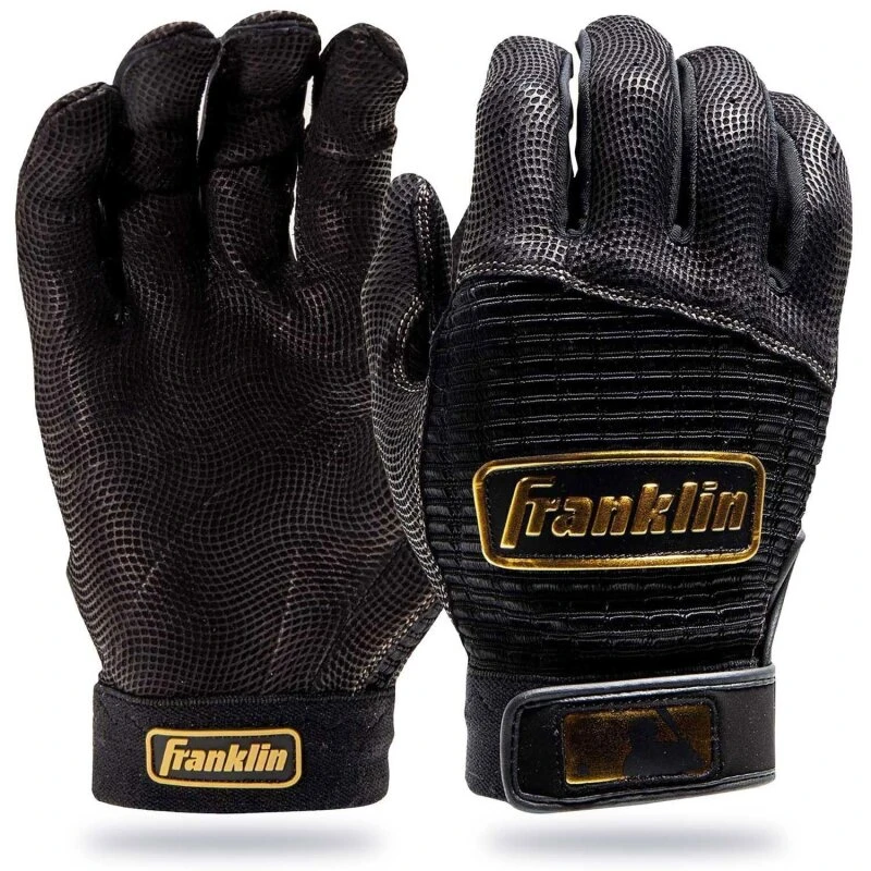 Batting Gloves Franklin Pro Classic (Black/Gold) 1 Batting Gloves Franklin Pro Classic (Black/Gold)