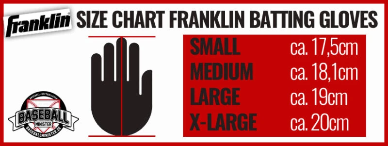 Batting Gloves Franklin Pro Classic (Black/Gold) 2 Batting Gloves Franklin Pro Classic (Black/Gold) – Bild 2