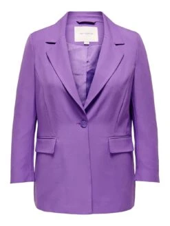 ONLY CARMAKOMA Jackenblazer »CARTHEA BLAZER OTW - 15285984« (regular Fit) 4810 In Lila -Westwing Shop d13535fc 8ba1 531d 8612 4729ec896bc6