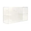 Display Case For 1/2 Scale Helmets Or 1/18 Scale Model Cars Mirrored