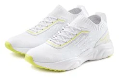 LASCANA Sneaker Bequem Zum Reinschlüpfen Aus Ultraleichtem Mesh-Material VEGAN