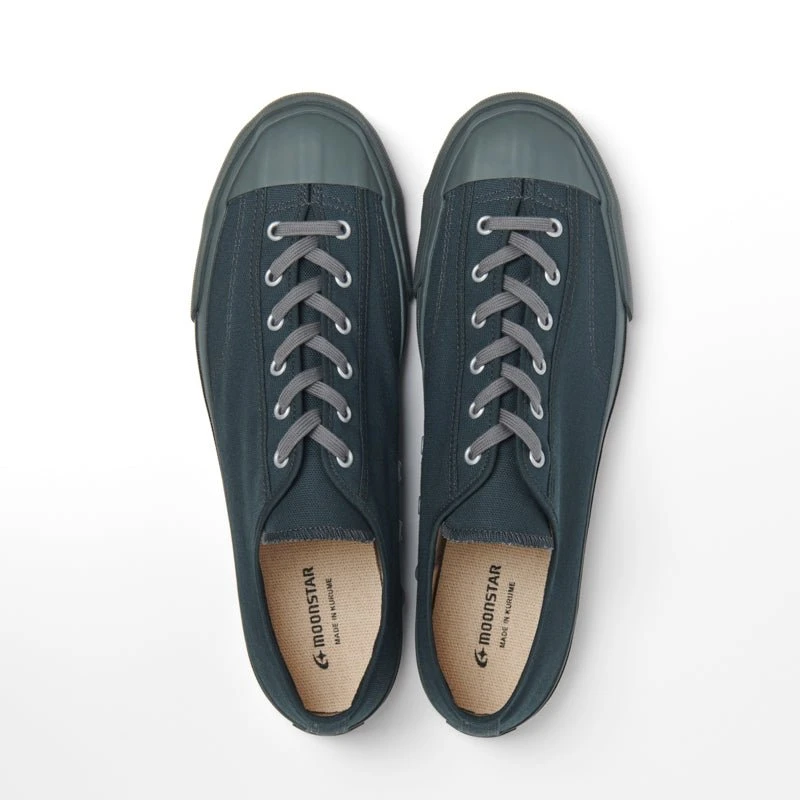 GYM CLASSIC | Canvas Vulcanised Sole Sneaker | Blue Grey 2 GYM CLASSIC | Canvas Vulcanised Sole Sneaker | Blue Grey – Bild 2