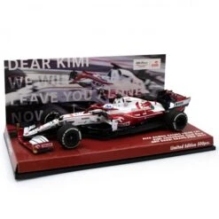 Kimi Räikkönen Alfa Romeo Racing ORLEN C41 Formel 1 Abu Dhabi GP 2021 1:43 -Westwing Shop kimi raeikkoenen alfa romeo racing orlen c41 formula 1 abu dhabi gp 2021 limited edition 1 43 8