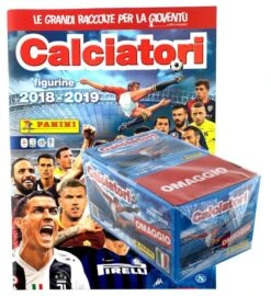 Panini Calciatori 2018 - 2019 Sticker - Album + Gratis Display Mit 100 Tüten