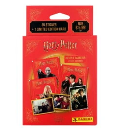 Panini Harry Potter Anthology Sticker - Eco-Blister Mit 7 Tüten + 1 LE Card