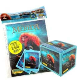 Panini Disney Merida Sticker - Starter Pack + Display Mit 50 Tüten