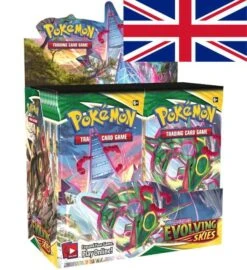 Pokemon Sword & Shield - Evolving Skies - Display Mit 36 Tüten ENGLISCH