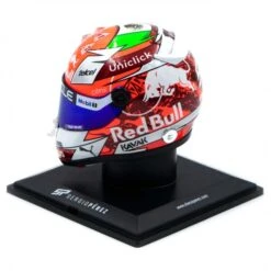 Sergio Pérez Miniature Helmet Formula 1 Austria GP 2022 1/4 -Westwing Shop sergio perez miniature helmet formula 1 austria gp 2022 1 4 3