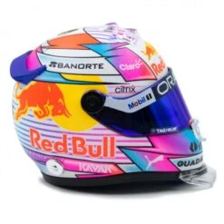 Sergio Pérez Miniature Helmet Formula 1 Miami GP 2022 1/4 -Westwing Shop sergio perez miniature helmet formula 1 miami gp 2022 1 4 4